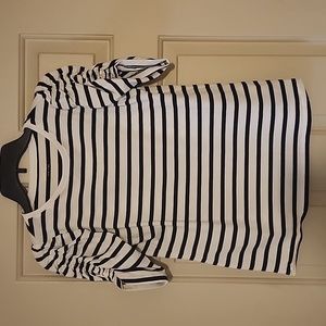 Kate Spade Navy and White Shirt XS